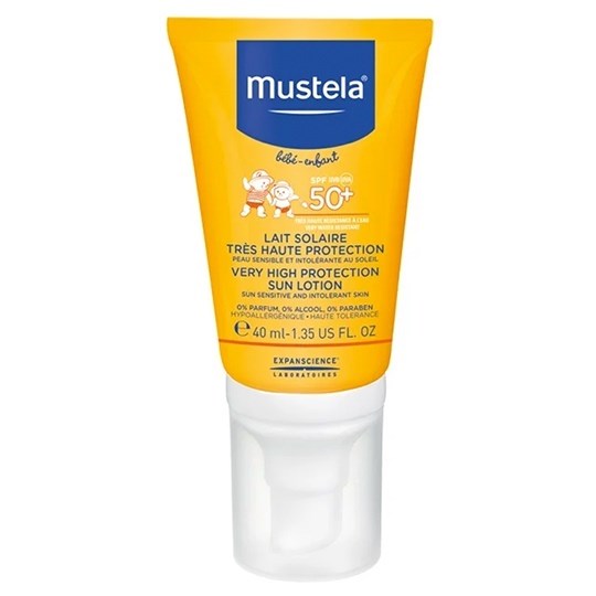 Picture of MUSTELA LAIT SOLAIRE PROTECTEUR VISAGE SPF50+ 40ML Αντηλιακό Προσώπου πολύ υψηλής προστασίας