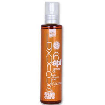 Picture of INTERMED Luxurious Sun Care Tanning Oil SPF6 200ml Ξηρό Αντηλιακό Λάδι για γρήγορο & έντονο Μαύρισμα