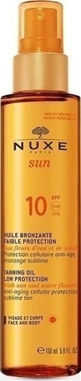 Picture of NUXE Sun Tanning Oil Low Protection SPF10 150ml