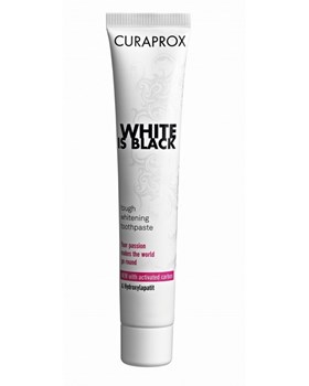 Picture of CURAPROX White Is Black Λευκαντική Οδοντόκρεμα 90ml