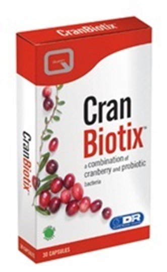 Picture of QUEST CRANBIOTIX 30 CAPS with Cranberry extract and 2 billion L.acidophilus, L.rhamnosus & L.casei 30 CAPS