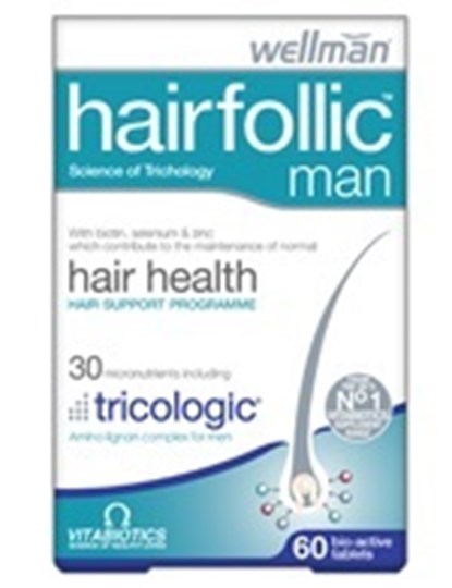 Picture of VITABIOTICS HAIRFOLLIC MAN 60TABS