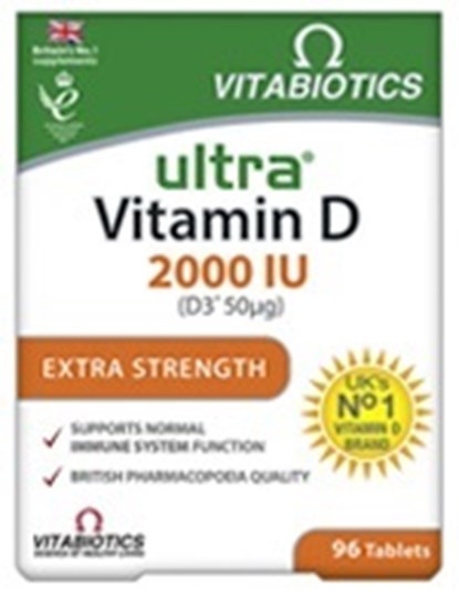 Picture of VITABIOTICS ULTRA D3 2000 96 TABS