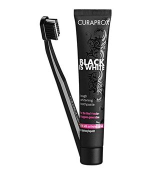 Picture of Black is White set CS 5460 + whitening paste 90ml - Οδοντόβουρτσα & λευκαντική οδοντόκρεμα 1τμχ