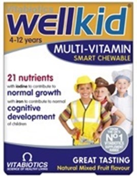 Picture of VITABIOTICS Wellkid Multi-Vitamin 30 tabs