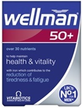 Picture of VITABIOTICS WELLMAN 50+ 30tabs