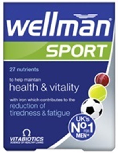 Picture of VITABIOTICS WELLMAN SPORT 30tabs