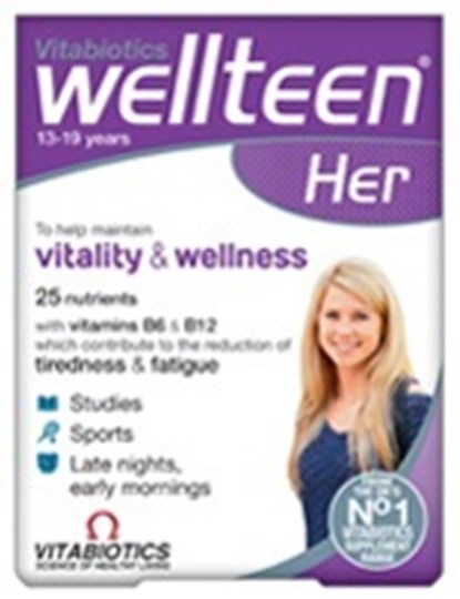 Picture of VITABIOTICS WELLTEEN HER 30 TABS