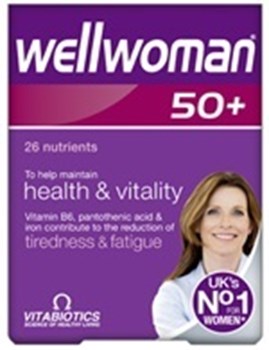 Picture of VITABIOTICS WELLWOMAN 50+ 30tabs