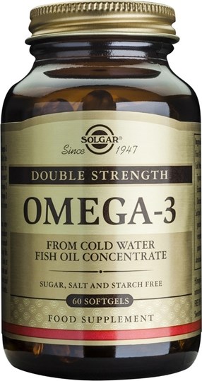 Picture of SOLGAR Omega -3 Double Strength Softgels 60Caps