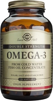 Picture of SOLGAR Omega -3 Double Strength Softgels 120Caps