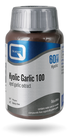 Picture of QUEST KYOLIC GARLIC 600 MG 60 TABS EXTRACT