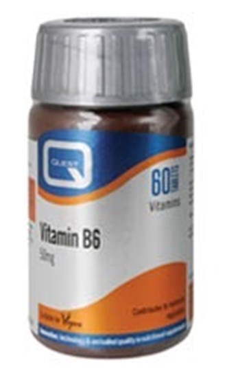 Picture of QUEST VITAMIN B6 50 MG 60 TABS
