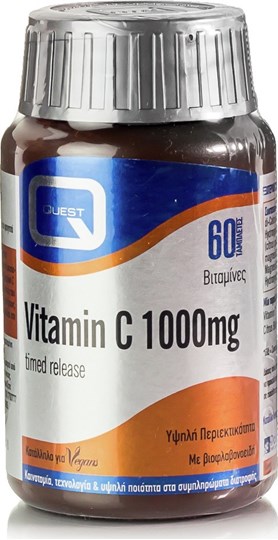 Picture of QUEST VITAMIN C 1000 MG 60 TABS TIMED RELEASE