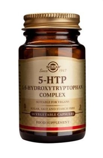 Picture of SOLGAR 5-HTP (5-ΥΔΡΟΞΥ-ΤΡΥΠΤΟΦΑΝΗ / HYDROXYTRYPTOP) 100mg 30VegCaps