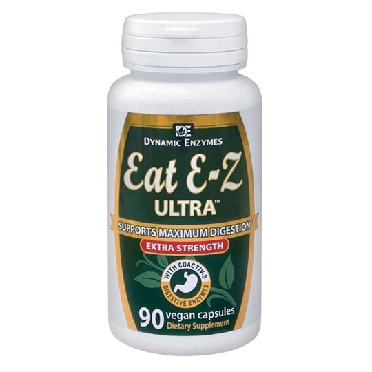 Picture of DYNAMIC ENZYMES Eat E-Z Ultra 90Veg.Caps