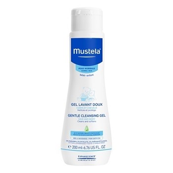 Picture of MUSTELA GENTLE CLEANSING GEL Απαλό αφροντούς για σώμα & μαλλιά 200ml