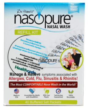 Picture of Dr. Hana’s Nasopure Nasal Wash System Refill Kit, 40 Φακελάκια