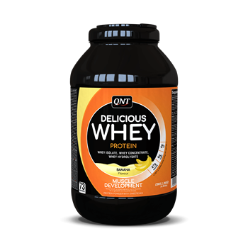 Picture of QNT Delicious Whey Protein Powder Banana 2.2Kg