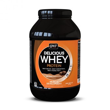 Picture of QNT Delicious Whey Protein Powder Belgian Chocolate 908gr
