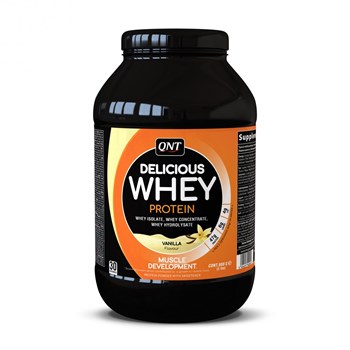 Picture of QNT Delicious Whey Protein Powder Vanilla 908gr