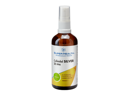 Picture of SUPER HEALTH Colloidal Silver 20ppm 100ml