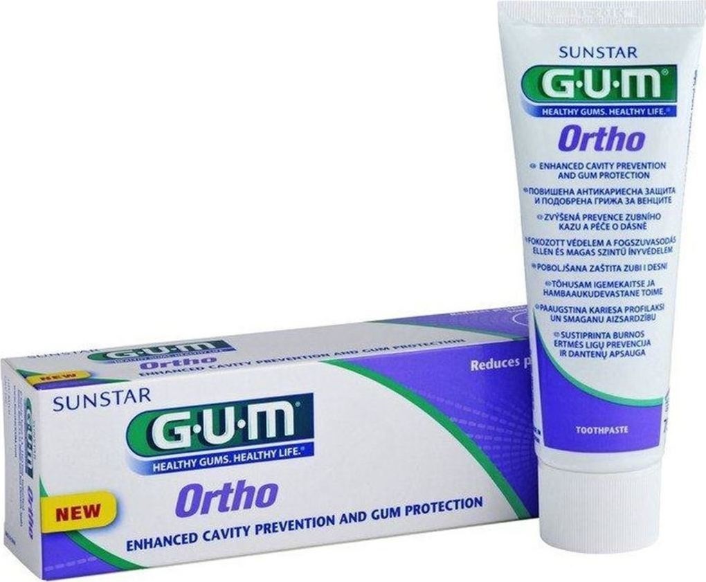 GUM 3080 Ortho Toothpaste 75ml PharmaDirect.gr