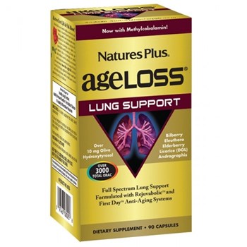 Picture of Natures Plus AgeLoss Lung Support 90caps