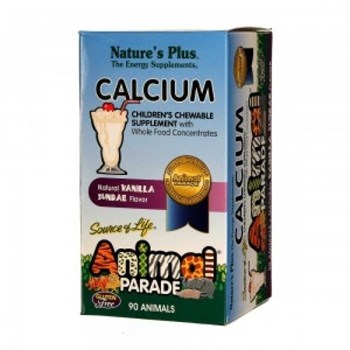 Picture of Natures Plus ANIMAL PARADE CALCIUM 90chewtabs