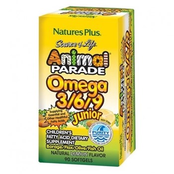 Picture of Natures Plus OMEGA 3/6/9 JUNIOR 90Softgels