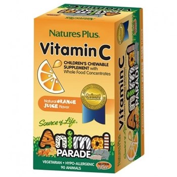 Picture of Natures Plus ANIMAL PARADE Vitamin C  90chewtabs