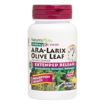 Picture of Natures Plus ARA-Larix/OLIVE LEAF 750 mg 30tabs