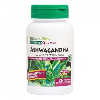 Picture of Natures Plus ASHWAGANDHA  (Withania somnifera) 450 mg 60caps