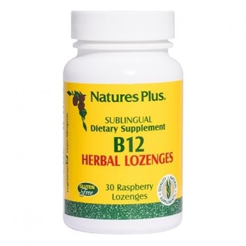 Picture of Natures Plus B-12 1000 mcg 30 Logenzes