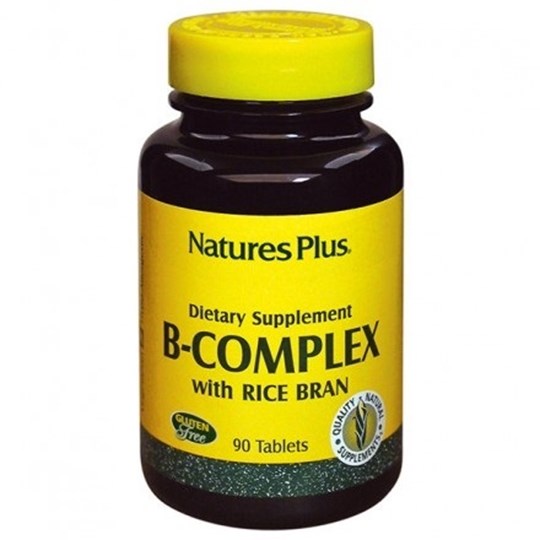 Picture of Natures Plus B-Complex with Rice Bran 90tabs