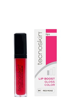 Picture of TECNOSKIN Lip Boost Gloss Color - Shade 01 RED ROSE 7ml