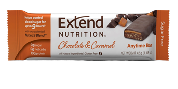Picture of EXTEND NUTRITION Bars Chocolate Caramel 42gr
