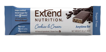 Picture of EXTEND NUTRITION Bars Cookies & Cream 40gr