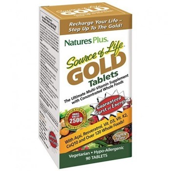 Picture of Natures Plus Ultra Source of Life Gold 90 tablets