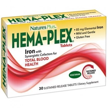 Picture of Natures Plus Hema Plex 30 tabs