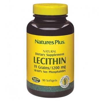 Picture of Natures Plus Lecithin 1200mg 90 softgels