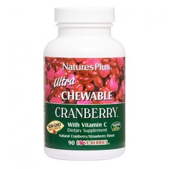 Picture of Natures Plus Ultra Chewable Cranberry 90 chewtabs
