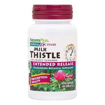Picture of Natures Plus Milk Thistle extended release 30 tabs