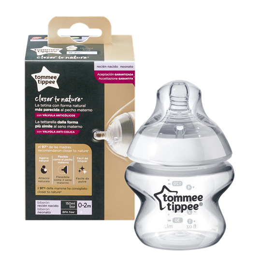 Picture of TOMMEE TIPPEE Closer To Nature μπιμπερό 150ml - μικρή ροή