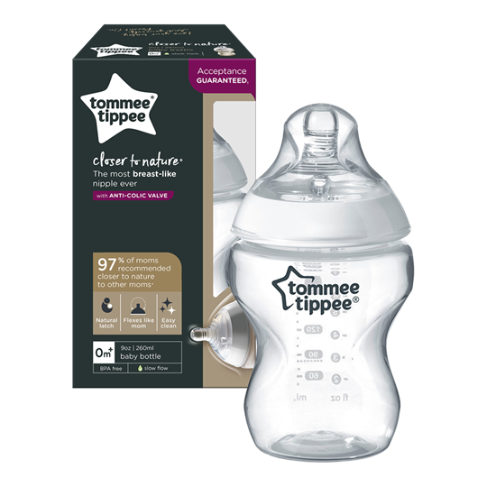 Picture of TOMMEE TIPPEE Closer To Nature μπιμπερό 260ml - μικρή ροή