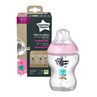 Picture of TOMMEE TIPPEE Closer To Nature μπιμπερό 260ml - μικρή ροη ροζ