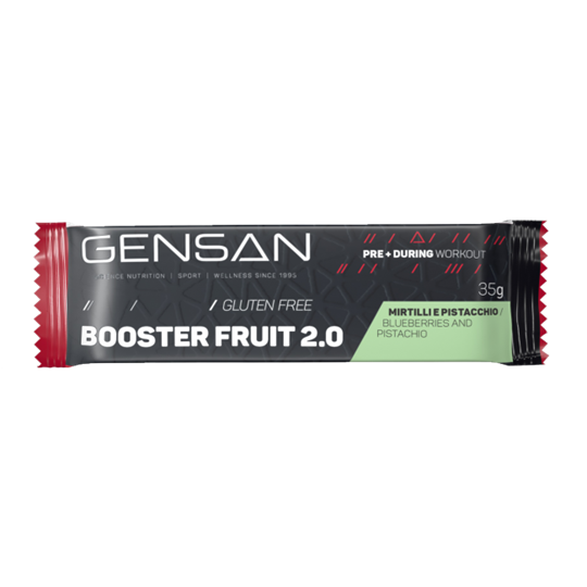 Picture of GENSAN Booster Fruit 2.0 Blueberries & Pistachio 35gr Μπάρα Ενεργιακή