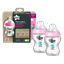 Picture of TOMMEE TIPPEE Closer To Nature μπιμπερό 260ml - μικρή ροή ροζ 2 τεμαχίων