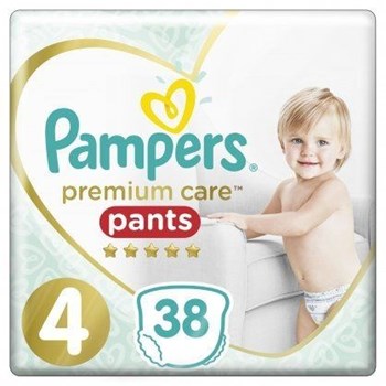 Picture of Pampers Premium Care Pants Μέγεθος 4 9-15Kg 38τεμ Πάνες-Βρακάκι