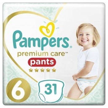 Picture of Pampers Premium Care Pants Μέγεθος 6 15+Kg 31 Πάνες-Βρακάκι